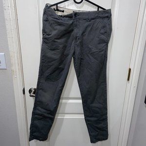 Hollister Grey Khakis